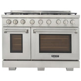 Kucht Professional 48" Propane Gas Range – KFX480/LP with Custom Body & Accent Knobs