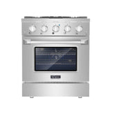 Empava 30 in. Pro-Style Slide-In Single Oven Gas Range 30GR07