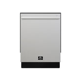 Forno Romano 24-Inch Built-In Dishwasher, Stainless Steel Finish, Stainless Steel Tub, 49 dBA, Energy Star Certified