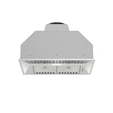 Forno Altilia 36-Inch Insert Range Hood, Stainless Steel, LED Lighting, Baffle Filters