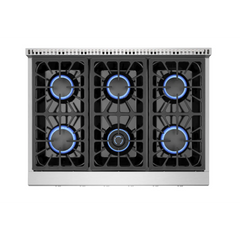 Empava Pro-style 36 In. Slide-in Gas Cooktops 36GC31