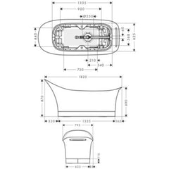 Axor Uriquiola Freestanding Tube 11440000