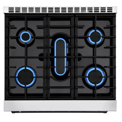 Empava 30 In. Pro-Style Slide-in Single Oven Gas Range 30GR10