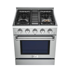 Empava 30 Inch Freestanding Range Gas Cooktop And Oven 30GR03