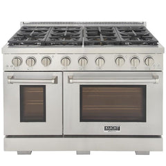 Kucht Professional 48" Natural Gas Range – KFX480 with Custom Body & Accent Knobs