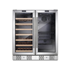 Empava Dual Zone Wine Cooler & Beverage Fridge BR04D