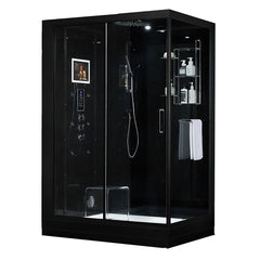 Maya Bath Platinum Anzio Black Left SKU211