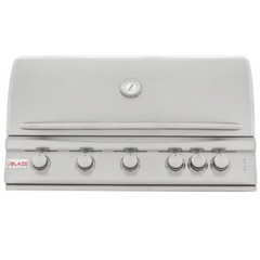 Blaze 40-Inch 5-Burner LTE Gas Grill with Rear Burner and Built-in Lighting System BLZ-5LTE2(LP/NG)