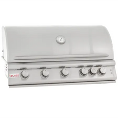 Blaze 40-Inch 5-Burner LTE Gas Grill with Rear Burner and Built-in Lighting System BLZ-5LTE2(LP/NG)