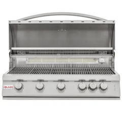 Blaze 40-Inch 5-Burner LTE Gas Grill with Rear Burner and Built-in Lighting System BLZ-5LTE2(LP/NG)