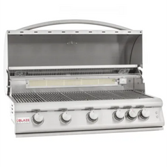 Blaze 40-Inch 5-Burner LTE Gas Grill with Rear Burner and Built-in Lighting System BLZ-5LTE2(LP/NG)