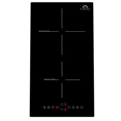 Forno Parco 12-Inch Induction Cooktop, 2 Zones, 3600W, Touch Control, 9 Power Levels & Booster Function