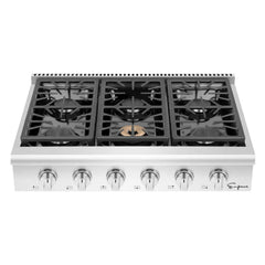 Empava Pro-style 36 In. Slide-in Gas Cooktops 36GC31