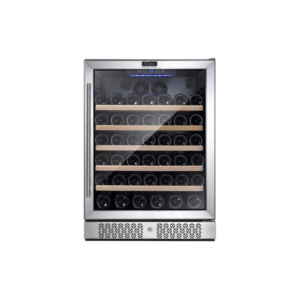 Empava 24 Inch Wine Cooler Wine Fridge 52 Bottles WC03S