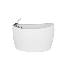 Empava 48"  Freestanding Air Massage Japanese-Style Bathtub with Reversible Drain EMPV-48JT011