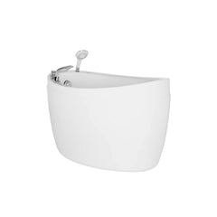 Empava 59" Freestanding Air Massage Japanese-Style Bathtub with Reversible Drain EMPV-59JT011