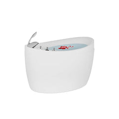 Empava 59" Freestanding Air Massage Japanese-Style Bathtub with Reversible Drain EMPV-59JT011