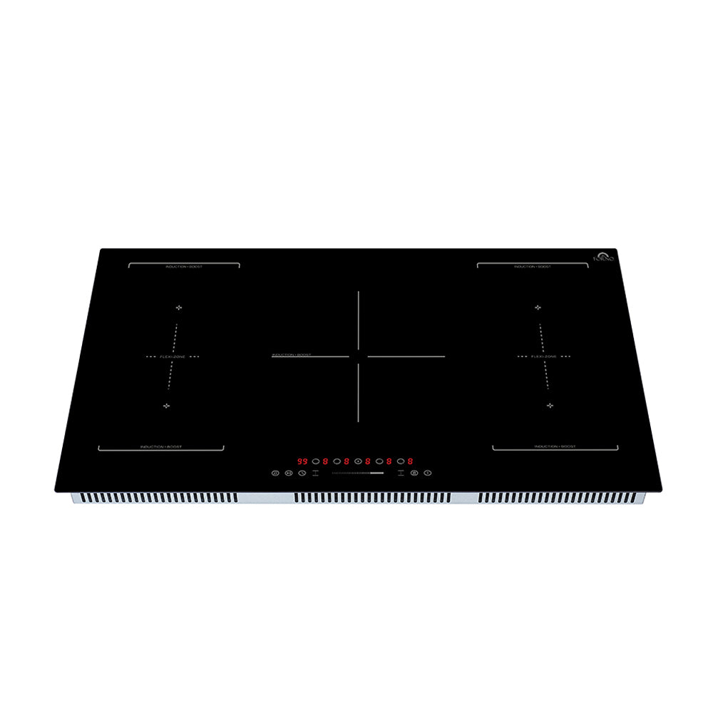 Forno Ornonzo 36-Inch Induction Cooktop, 5 Zones, 2 Flex-Zones, 10200W, Touch Control, 9 Power Levels