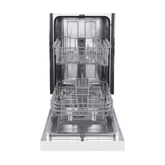 Forno Polo 18-Inch Built-In White Dishwasher, 8 Place Settings, ENERGY STAR Certified, 52 dBA