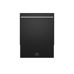 Forno Pozzo 24-Inch Built-In Tall Tub Top Control Dishwasher, Black, 49 dBA, Soil-Sensing Capable, ENERGY STAR