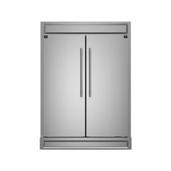 Forno Maderno 2-28 " Wide Units with Decorative Trim - 84" High Convertible Refrigerator/Freezer, 27.2 cu.ft