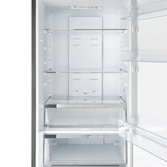 Forno Guardia 24-Inch Bottom Freezer Refrigerator, Right Swing, 10.8 cu.ft, ENERGY STAR Certified
