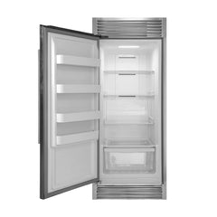 Forno Rizzuto 28" Upright Convertible Freezer Left Swing with Decorative Grill - 32" Wide