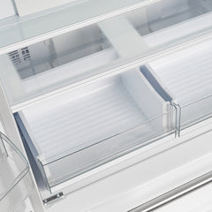 Forno Moena Espresso 36-Inch White French Door Refrigerator, 19.2 Cu. Ft., Frost-Free, Automatic Ice Maker, ENERGY STAR Certified