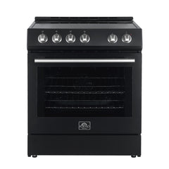 Forno Leonardo Espresso 30" Electric Range Black