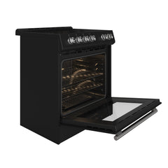 Forno Leonardo Espresso 30" Electric Range Black