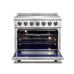 Forno Massimo 36" Freestanding Chef Door Electric Range