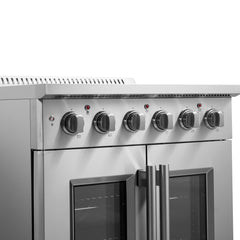 Forno Galiano 30" Freestanding French Door Electric Range