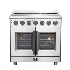 Forno Massimo 36" Freestanding French Door Electric Range