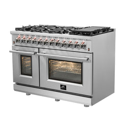 Forno Massimo 48" Freestanding Dual Fuel Range