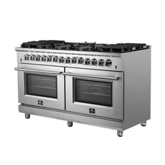 Forno Massimo 60" Freestanding Dual Fuel Range