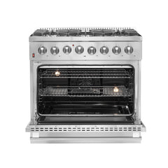 Forno Galiano 36" Freestanding Dual Fuel Range