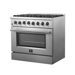 Forno Galiano 36" Freestanding Dual Fuel Range