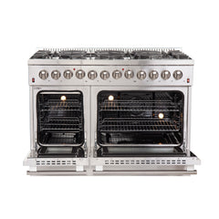 Forno Galiano 48" Freestanding Dual Fuel Range