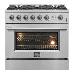 Marco 36" Gas Range, 5.36 cu.ft. Convection Oven