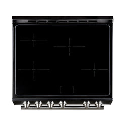 Forno Leonardo Espresso 30-Inch Slide-In Black Induction Range