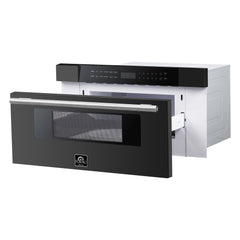 Capoliveri Espresso Black 30 Inch 1000 Watts Microwave Drawer 1.2 cu.ft.