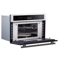 Forno Oliena 30" 1750 Watt Compact Oven & 1000 Watt Microwave, 1.6 cu. ft