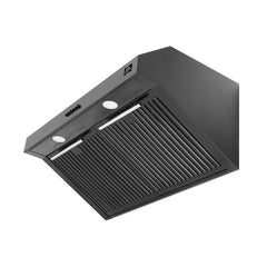 Forno Bari Espresso 30" Under Cabinet Range Hood in Black