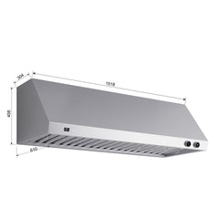 Forno Biagio 60" Wall Mounted Range Hood