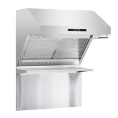 Forno Savona - 30" Wall Mount Range Hood with Hybrid Stainless Filters & Back Splash