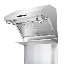 Forno Savona - 30" Wall Mount Range Hood with Hybrid Stainless Filters & Back Splash