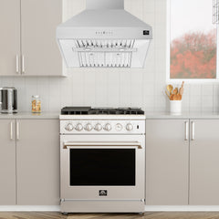 Forno Orvieto 30'' Wall Mount Range Hood