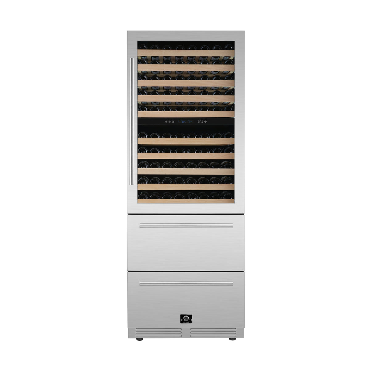 Forno Celano 30" Dual Zone Wine Cellar & Beverage Cooler, 21.3 cu.ft.