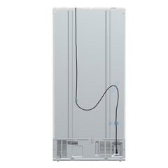 Forno Salerno Espresso 33-Inch White Side-by-Side Refrigerator, 15.6 Cu. Ft., Energy-Efficient, No Frost, Modern Design
