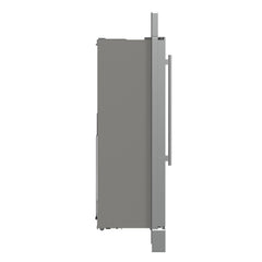 Forno Salerno 37-Inch Built-In Stainless Steel Refrigerator, 15.6 cu.ft, Modern Decorative Grill, ENERGY STAR Certified